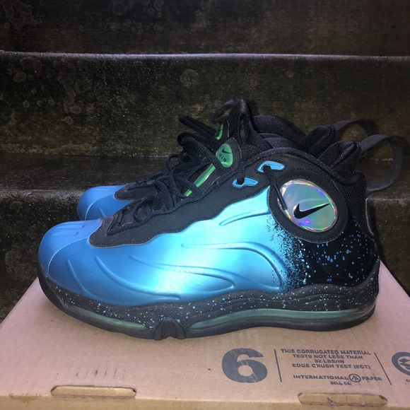 Nike blue foamposite Tim Duncan’s Size 8.5 - Picture 3 of 5